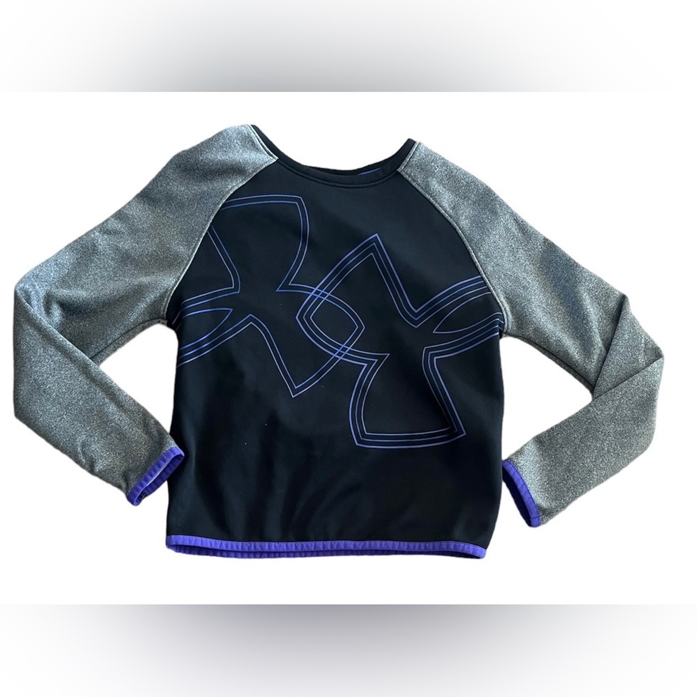 Under Armour girls pullover Sz small/8 cold gear loose fit